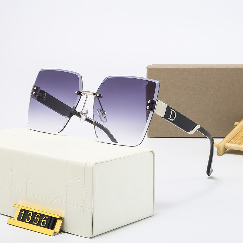 Fashion Luxury Rimless Sunglasses | Teckeleck UK