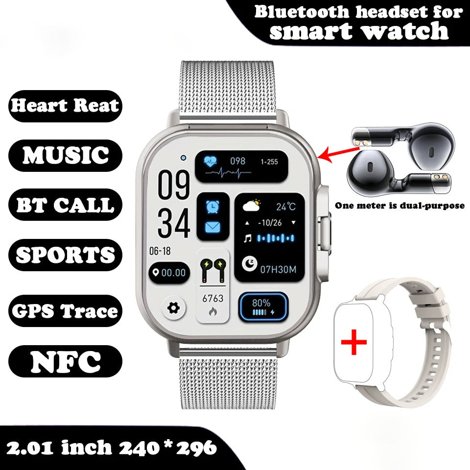 Smartwatch with Earbuds | Teckeleck UK