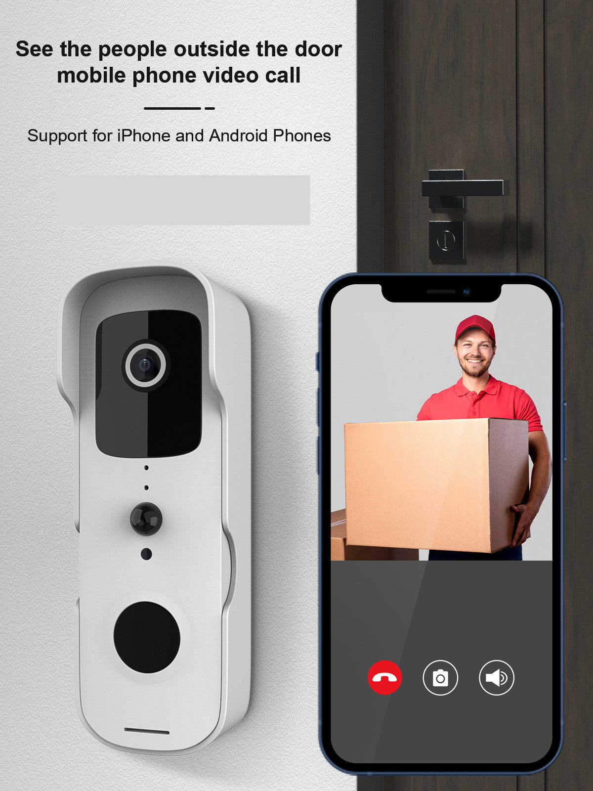 WiFi Video Doorbell — 1080P, Alexa Compatible