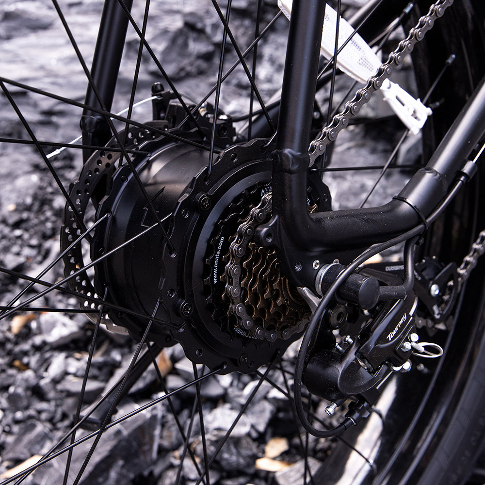 1000W Electric Bike — Fat Tire, 48V Battery