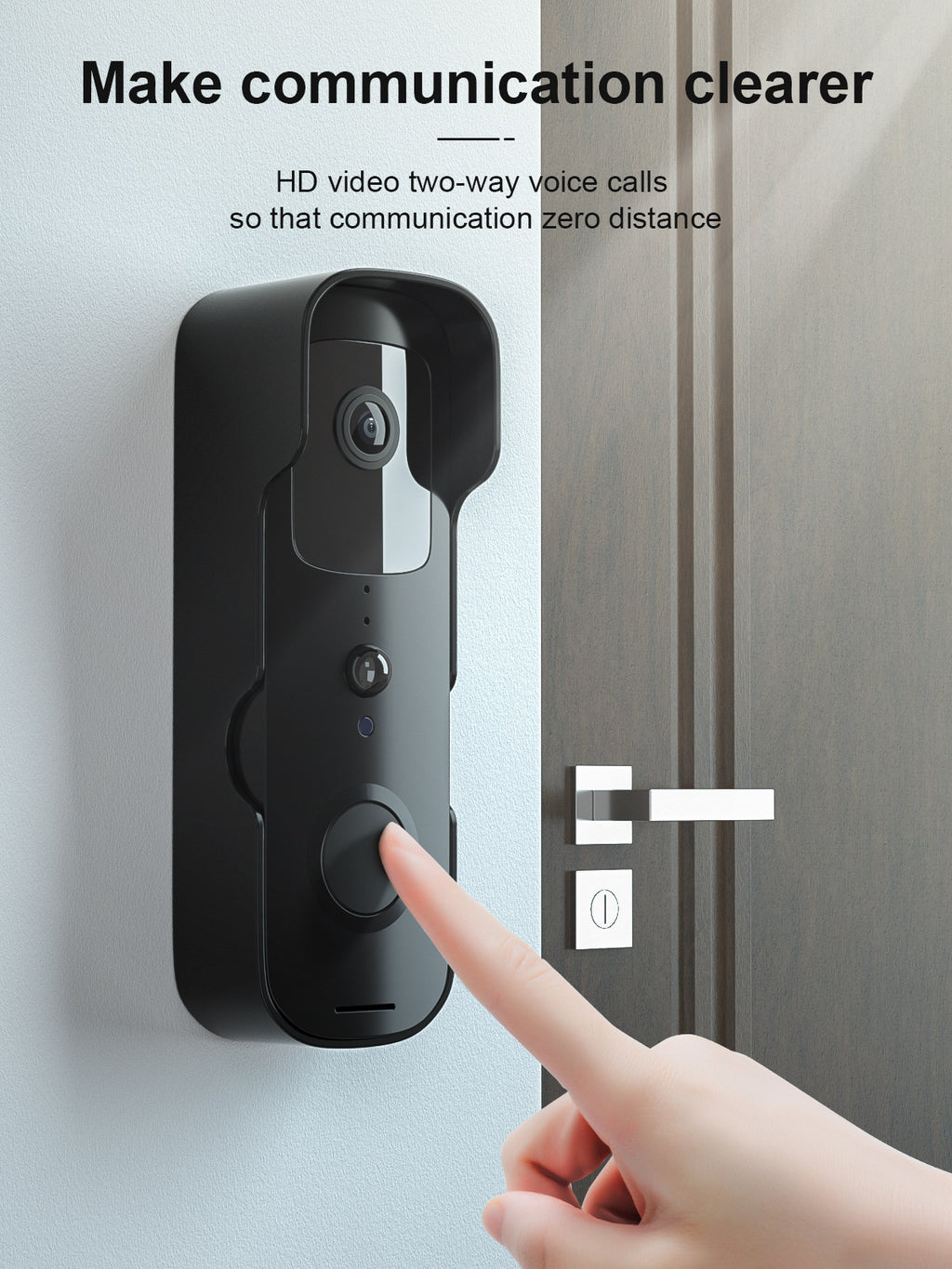 WiFi Video Doorbell — 1080P, Alexa Compatible