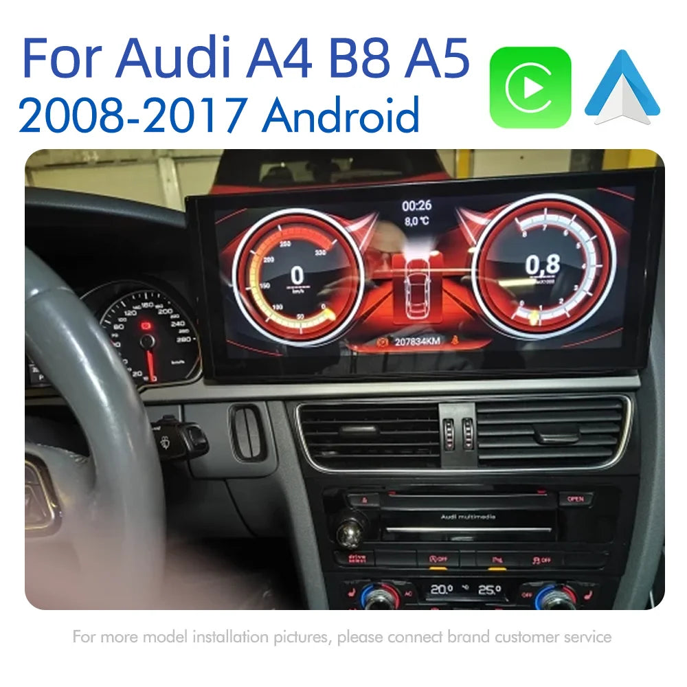 Audi A4 B8/A5 — Android 14, Wireless CarPlay