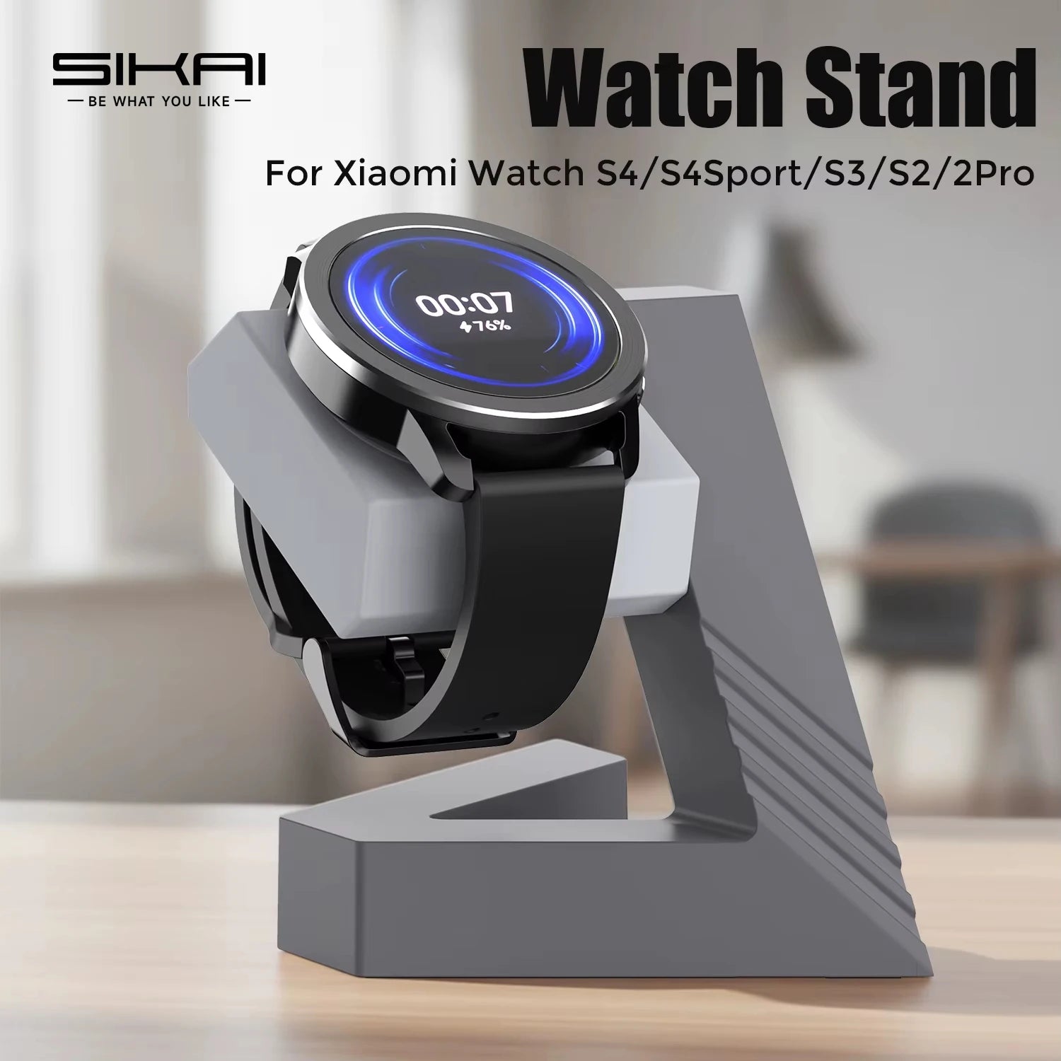Support de chargement pour montre connectée Xiaomi Watch S4/S4Sport/S3/S2/2Pro/H1 – Adaptateur de chargeur de support de bureau