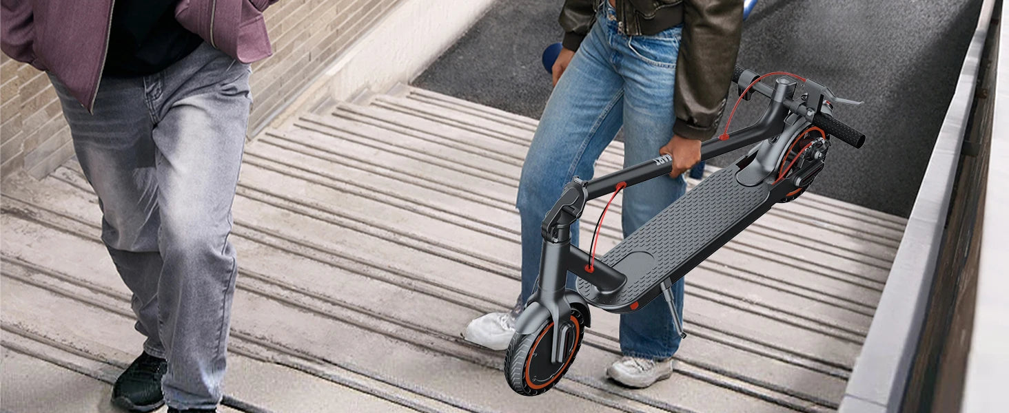 TODIMART T3 Foldable and Portable Electric Scooter with APP Control, 350W 36V 7.8Ah Motor, 25km/h Speed, 8.5" Tires