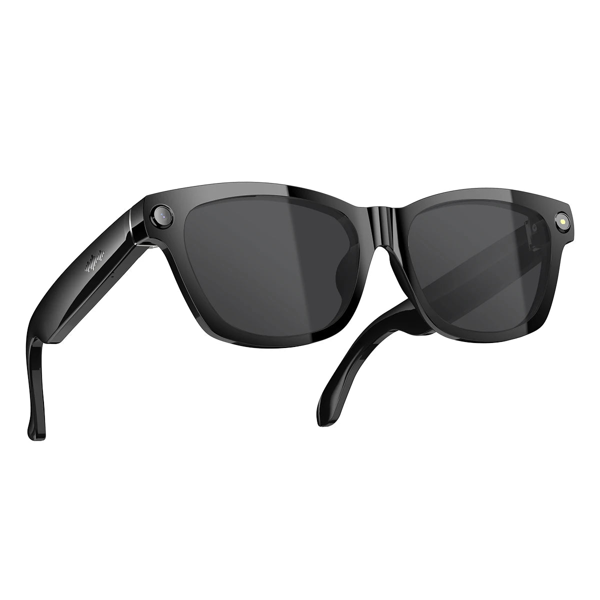 Lunettes connectées Blackview BV100 — Caméra HD, Bluetooth 5.4, Basses stéréo, Micro anti-bruit
