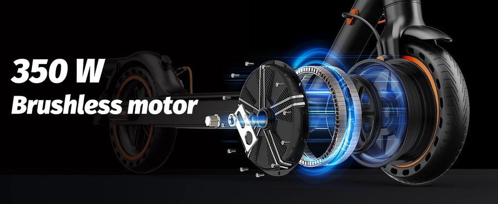 T3 Electric Scooter Adult 350W Motor 36V 7.8Ah Battery 20-25km Range 8.5inch Solid Tire APP Control Portable Foldable E Scooter