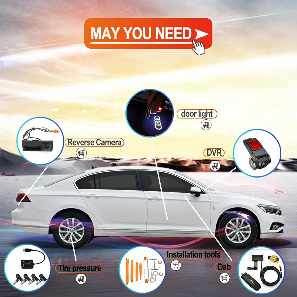 Audi A6/A7 Android 14 — 12.3", CarPlay, GPS