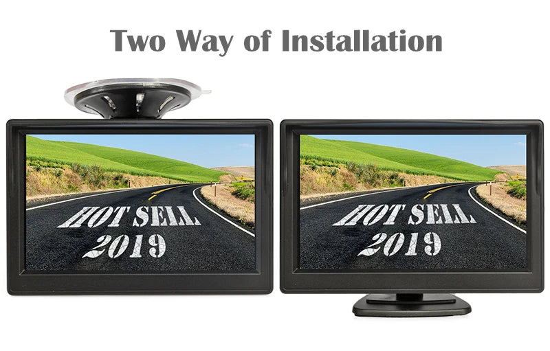 DIYKIT 5" Monitor — Backup Camera, Parking Assist