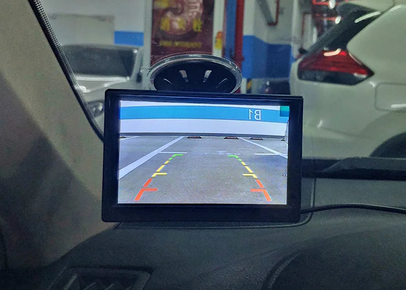 DIYKIT 5" Monitor — Backup Camera, Parking Assist