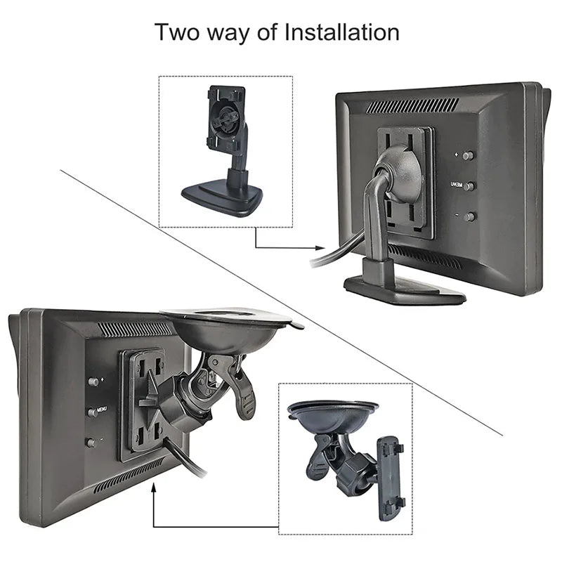 DIYKIT 5" Monitor — Backup Camera, Parking Assist