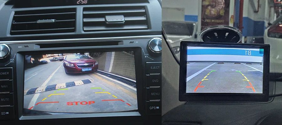 DIYKIT 5" Monitor — Backup Camera, Parking Assist