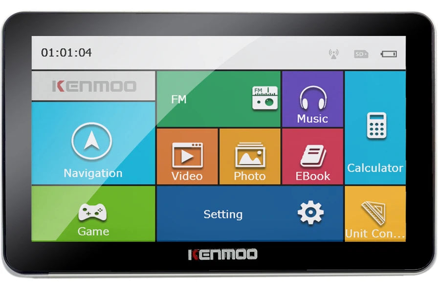 GPS Navigator 7" — 2026 Maps, Truck, Caravan