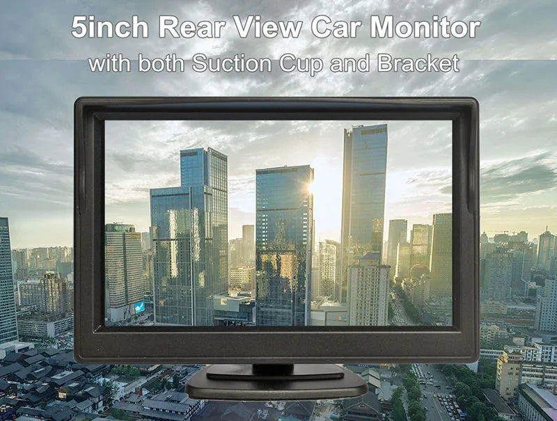 DIYKIT 5" Monitor — Backup Camera, Parking Assist