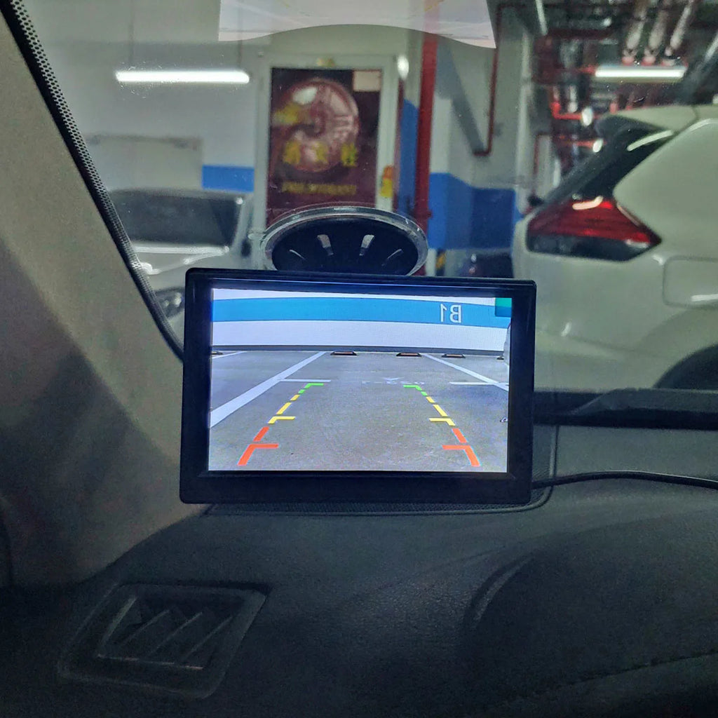 DIYKIT 5" Monitor — Backup Camera, Parking Assist