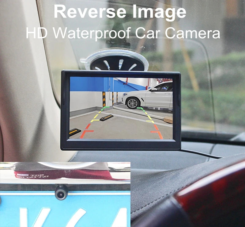 DIYKIT 5" Monitor — Backup Camera, Parking Assist