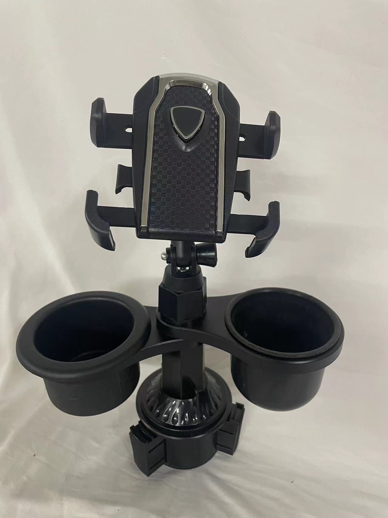 360° Rotating Car Tray & Cup Holder | Multifunctional In-Car Dining Table