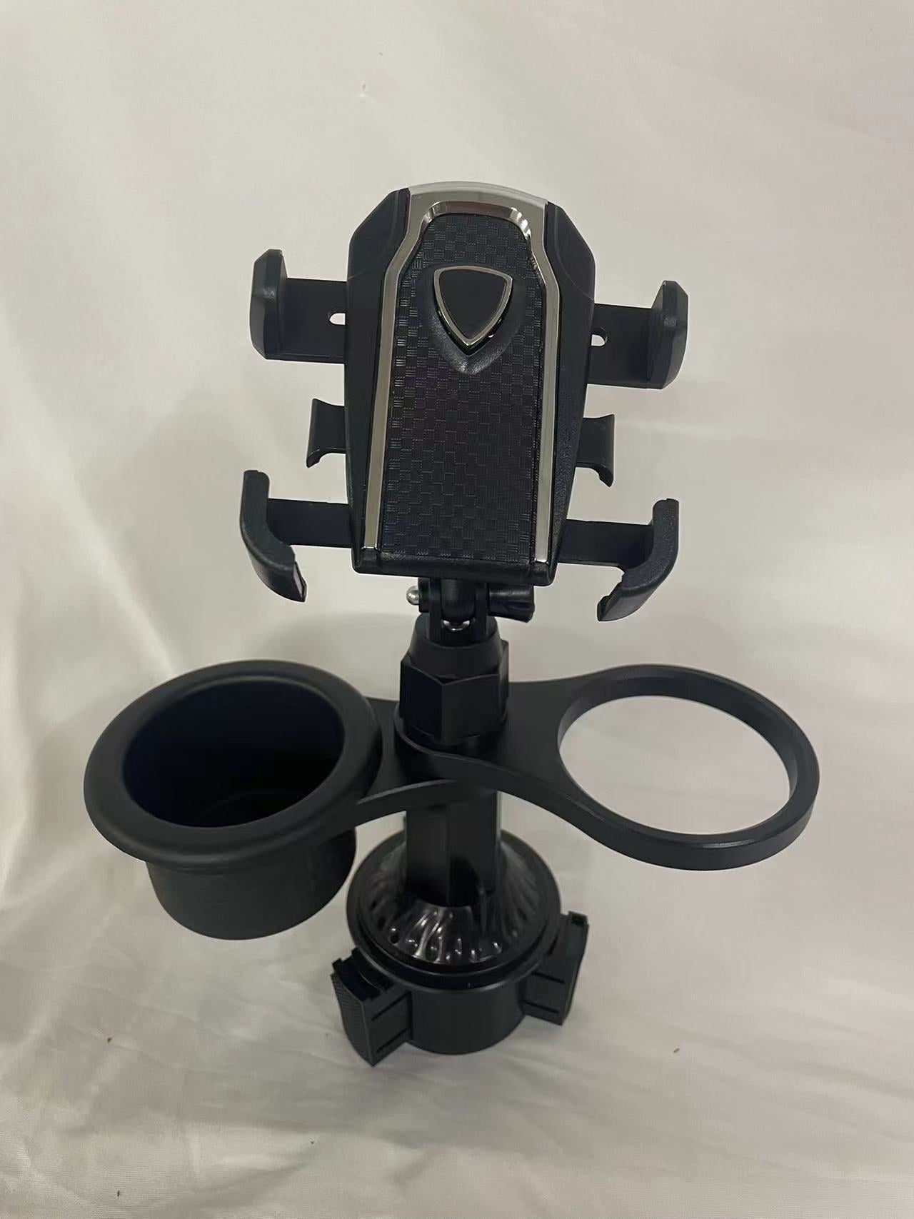 360° Rotating Car Tray & Cup Holder | Multifunctional In-Car Dining Table