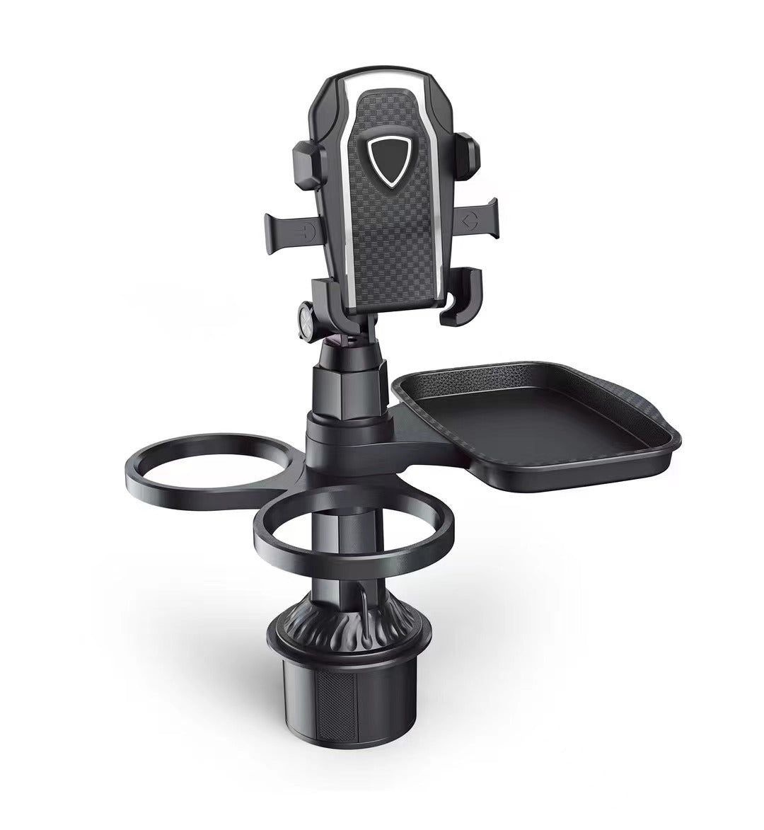 360° Rotating Car Tray & Cup Holder | Multifunctional In-Car Dining Table