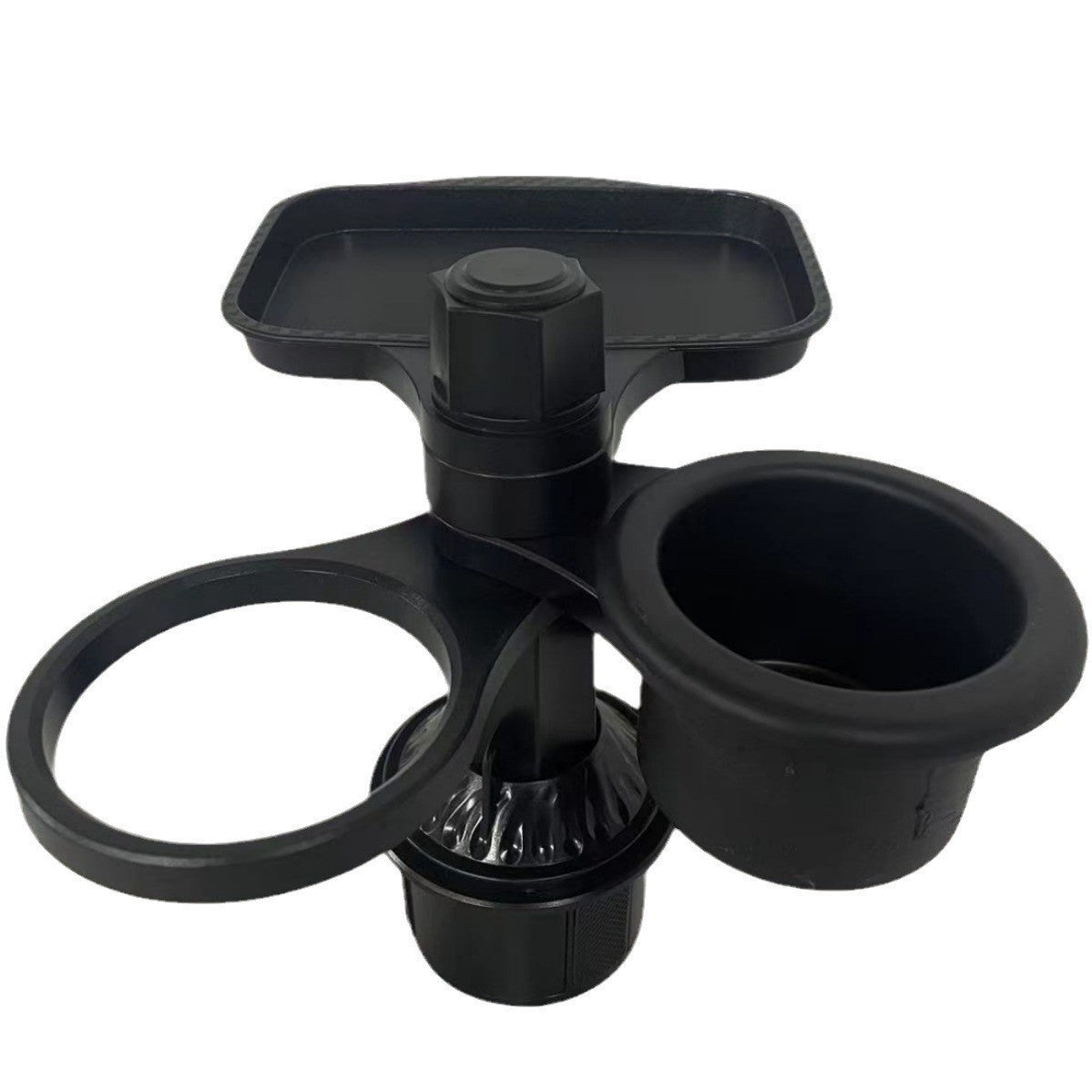 360° Rotating Car Tray & Cup Holder | Multifunctional In-Car Dining Table