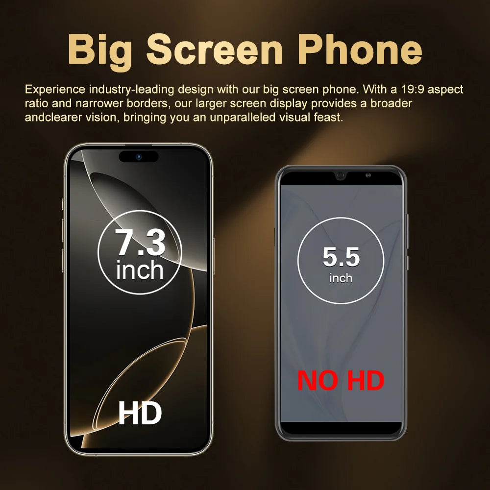 i16 Pro Max Display — AMOLED, Touch Screen