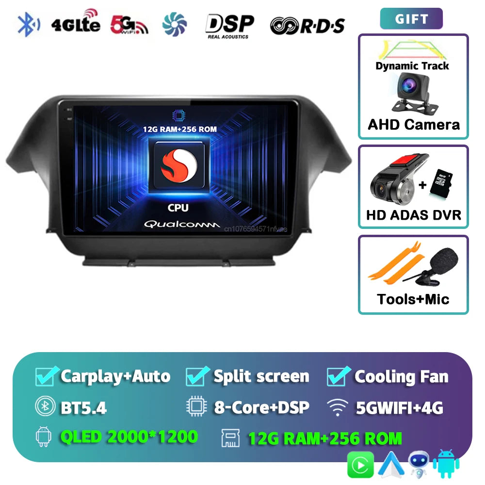 Honda Odyssey Android 15 — DSP, CarPlay, 4G