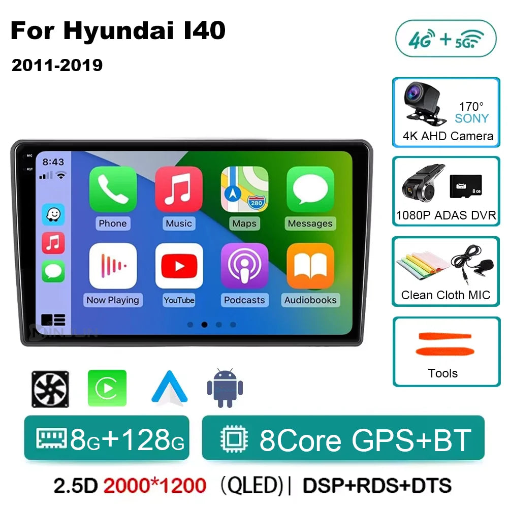 Hyundai i40 — Android 15, Wireless CarPlay