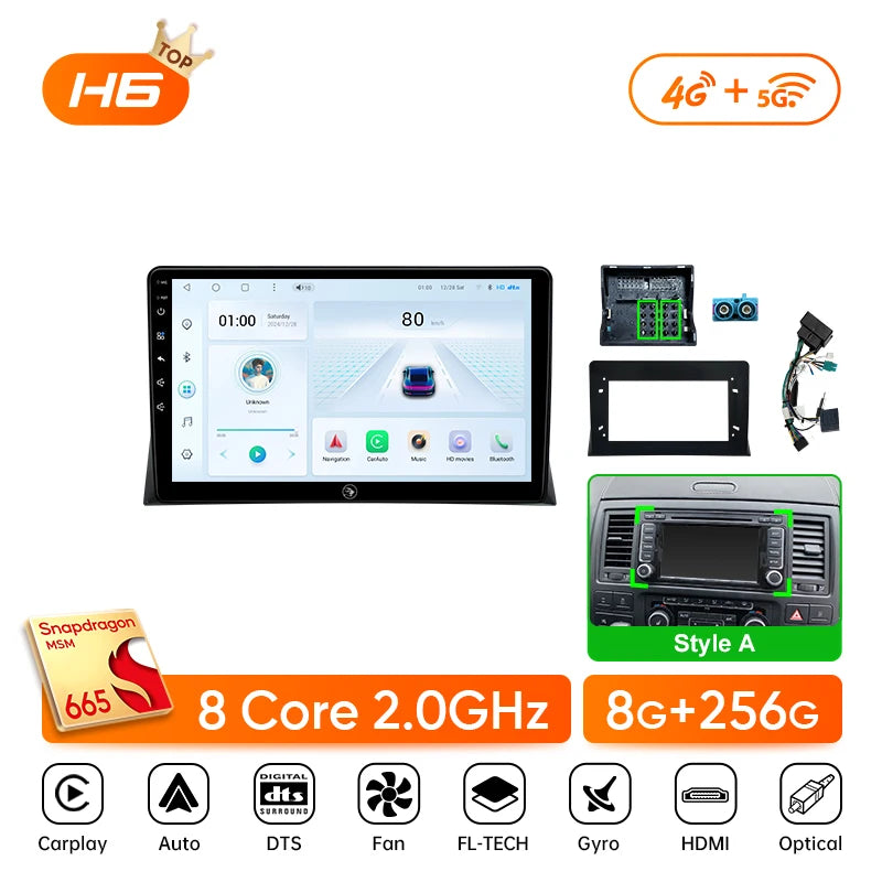 VW Amarok/T5 — Wireless CarPlay, HDMI, Android