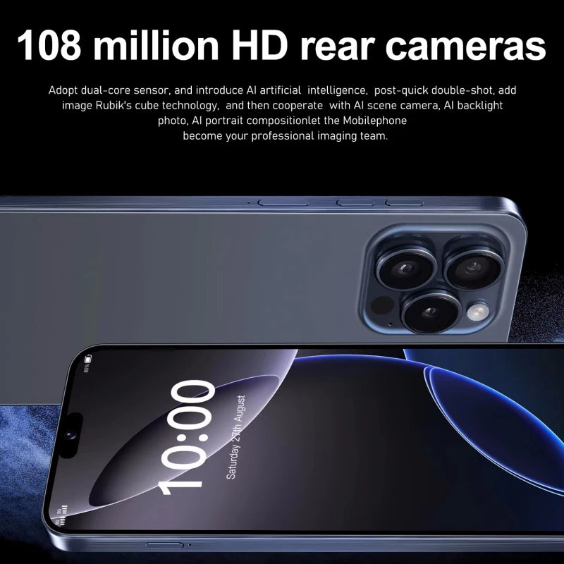 i16 Pro Max Display — AMOLED, Touch Screen