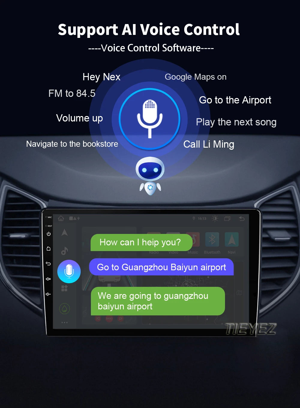VW Polo/Jetta — Android 15, 2K QLED