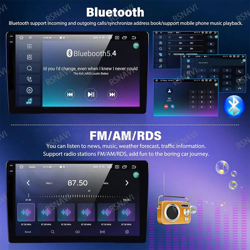 Fiat Ducato — Android 15, 5G WiFi, GPS