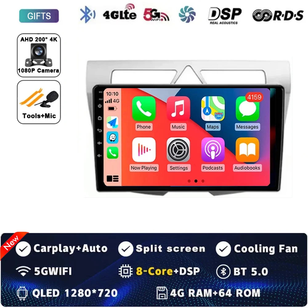 Kia Picanto Android 15 — 2K QLED, CarPlay, 4G