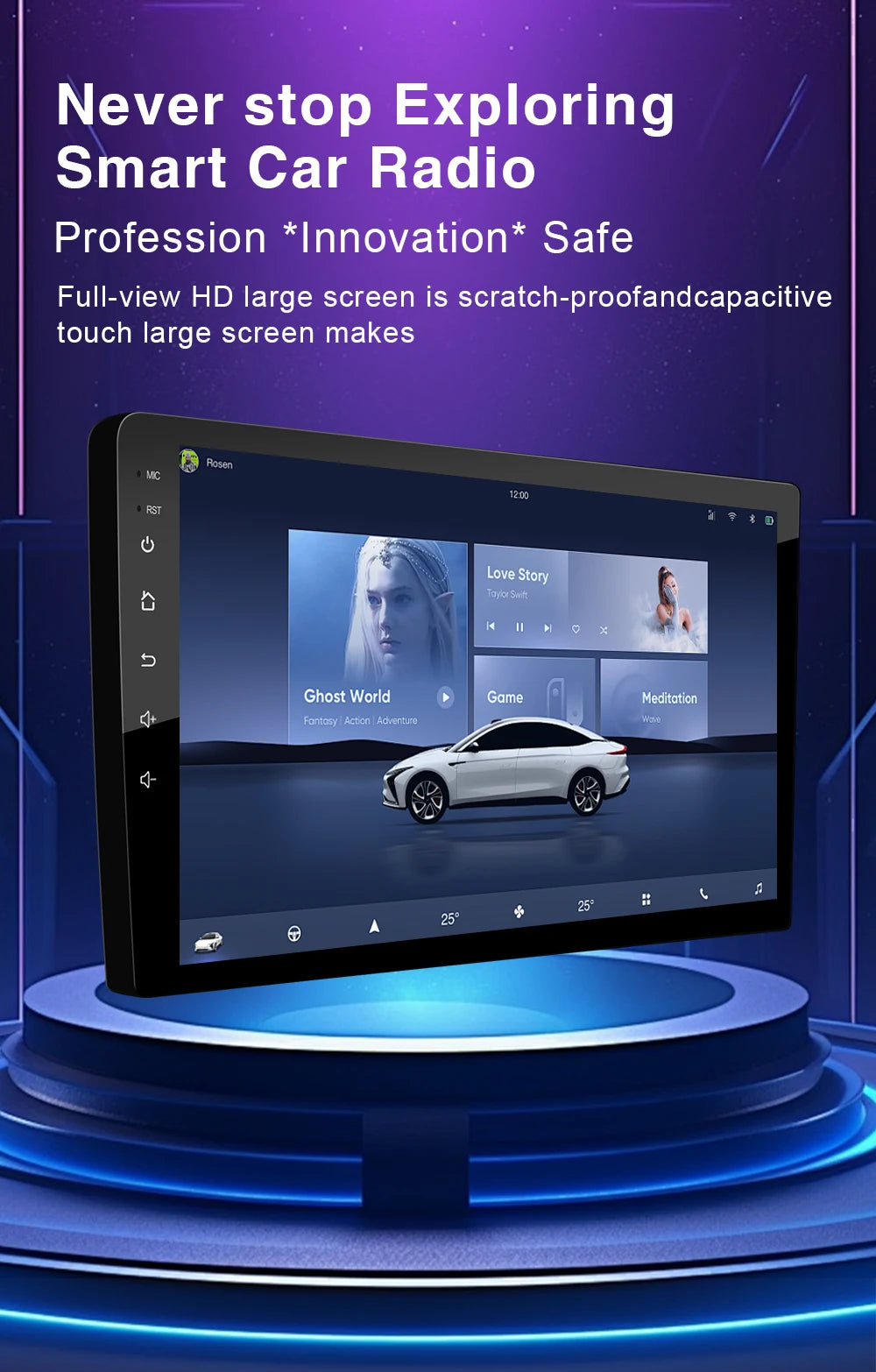 Ford Focus Android 15 — Wireless CarPlay, WiFi