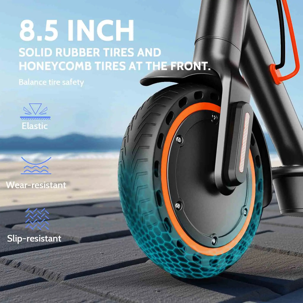 350W 7.8Ah Battery Todimart T3 Electric Scooter 8.5-Inch Foldable for Urban Commuting Sports & Entertainment