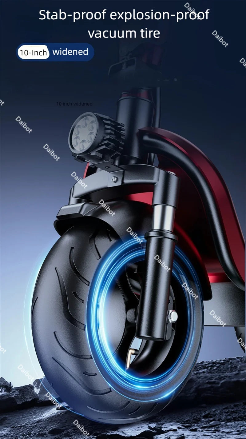 Family 3 Wheel Foldable Mobility Scooter For Seniors Anti-Theft Alarm 2 Seat Long Range 1000W Small Electric Tricycle Folding