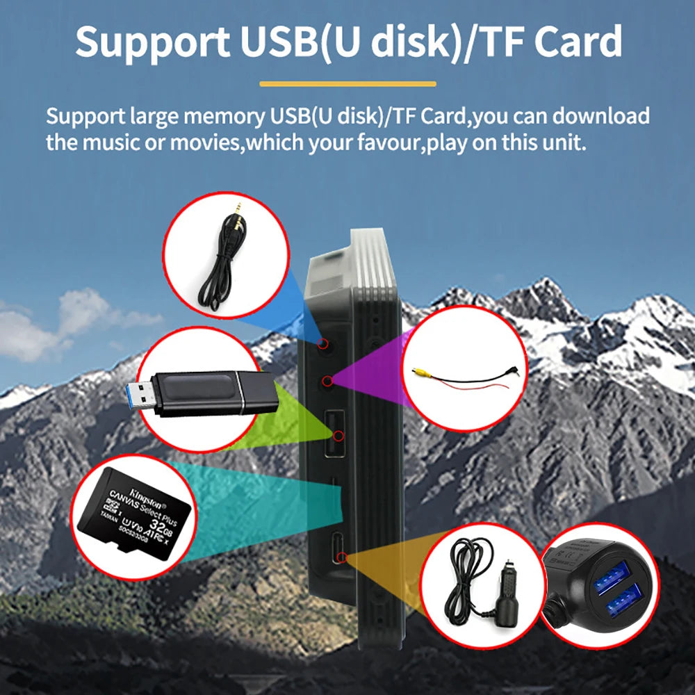 Universal CarPlay Screen — Wireless, Android Auto