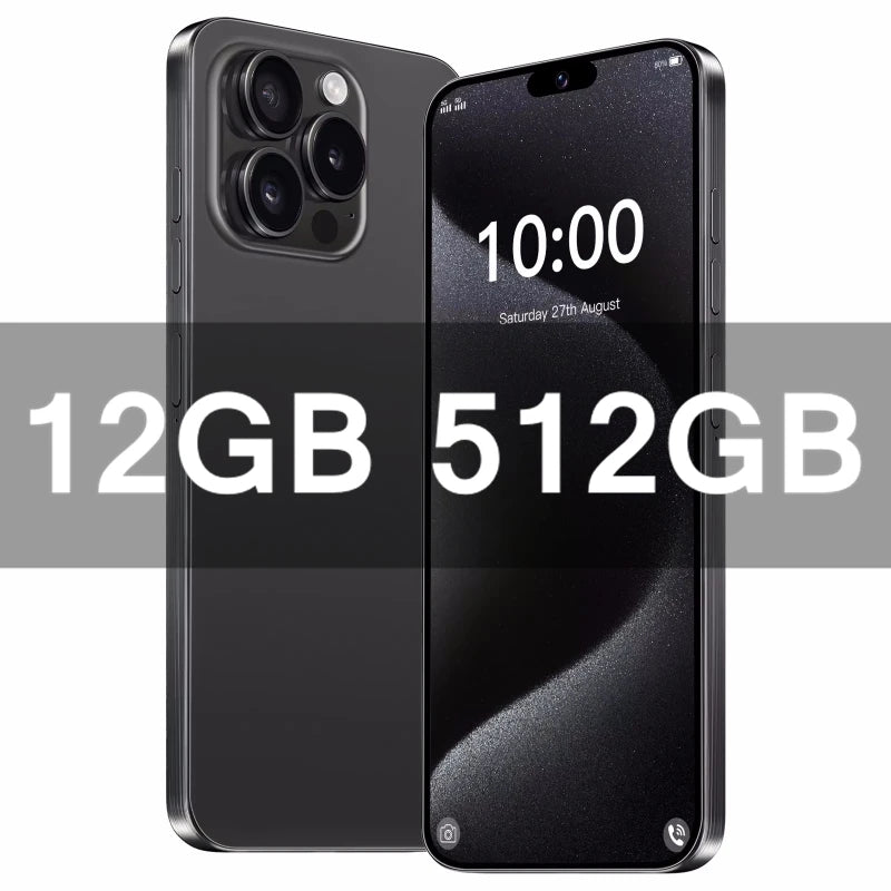 i16 Pro Max Display — AMOLED, Touch Screen