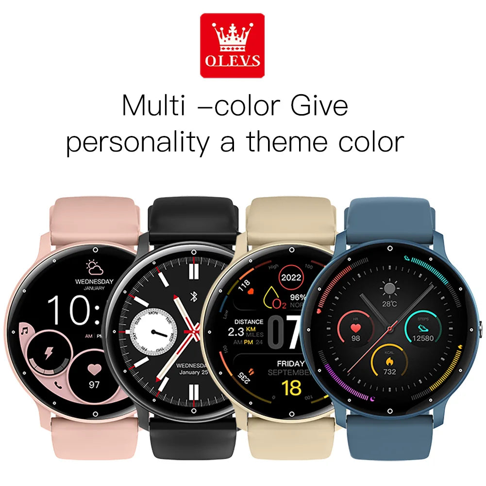 OLEVS 8201 Watch — IP67, Fitness Tracking