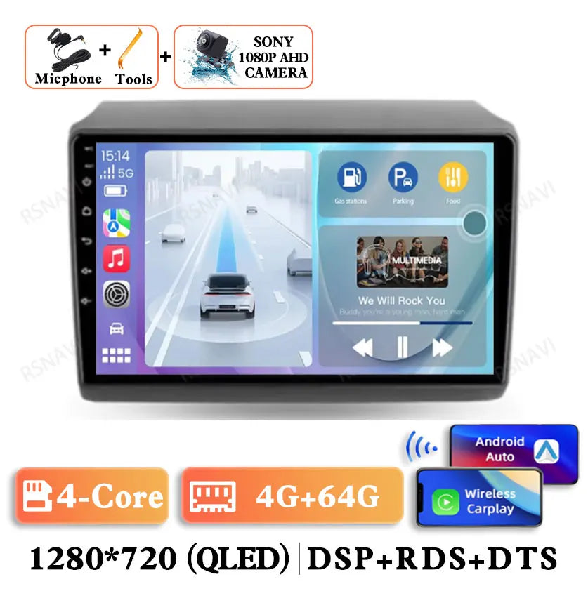 Android 15 Car Radio — Compatible with Fiat Ducato | 5G WiFi | GPS