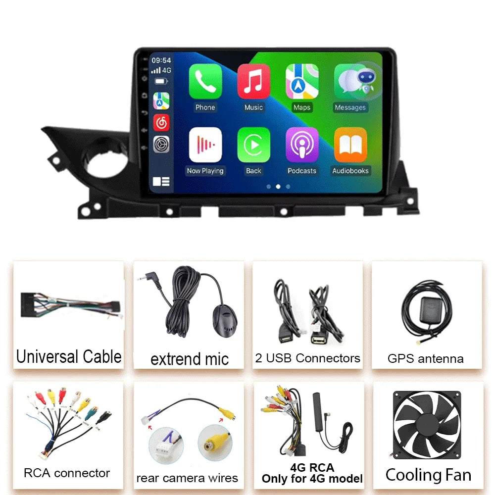 Mazda 6 Atenza — Android 15, DSP, CarPlay