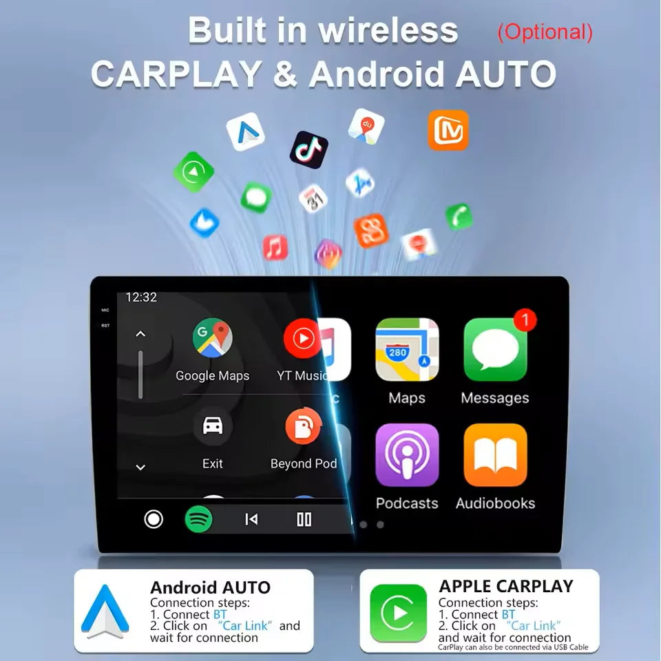Hyundai Kona Android 15 — WiFi, CarPlay, Multimedia