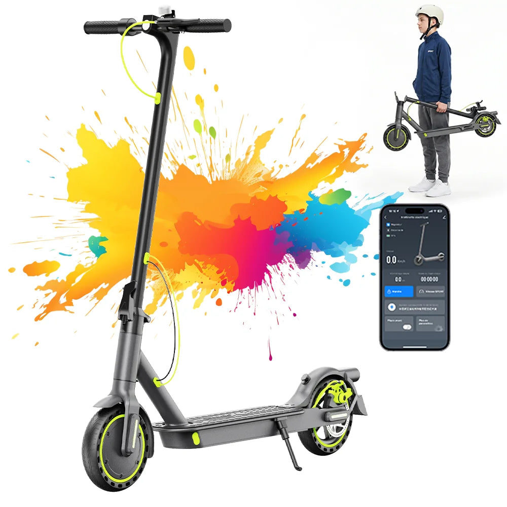 SEEMAR S1PRO Adult electric scooter, 36V 7.8AH, 350W (500W), 25-35KM, 8.5-inch tires Foldable e scooter with APP