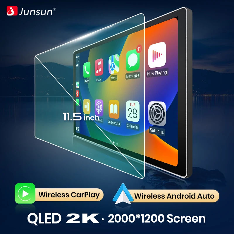 Junsun Renault Trafic — 2K, Wireless CarPlay