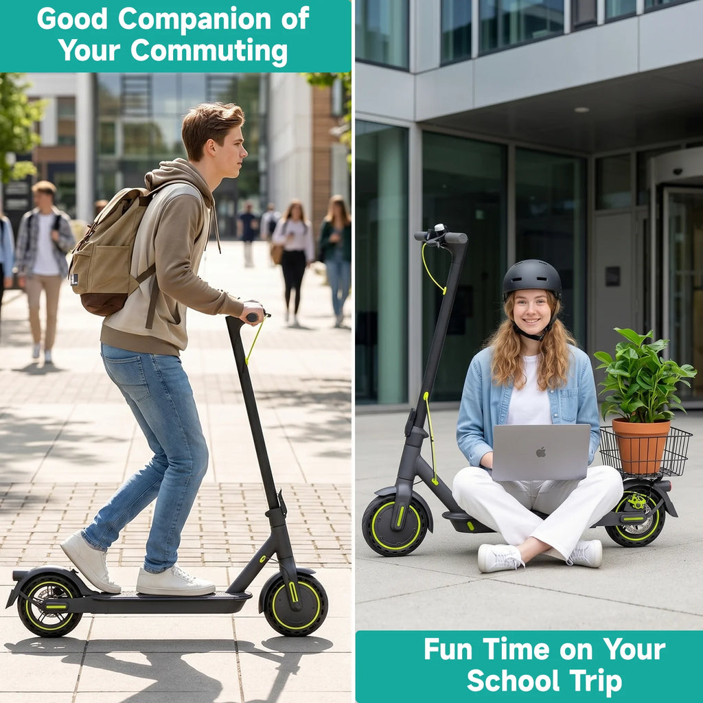SEEMAR S1PRO Adult electric scooter, 36V 7.8AH, 350W (500W), 25-35KM, 8.5-inch tires Foldable e scooter with APP
