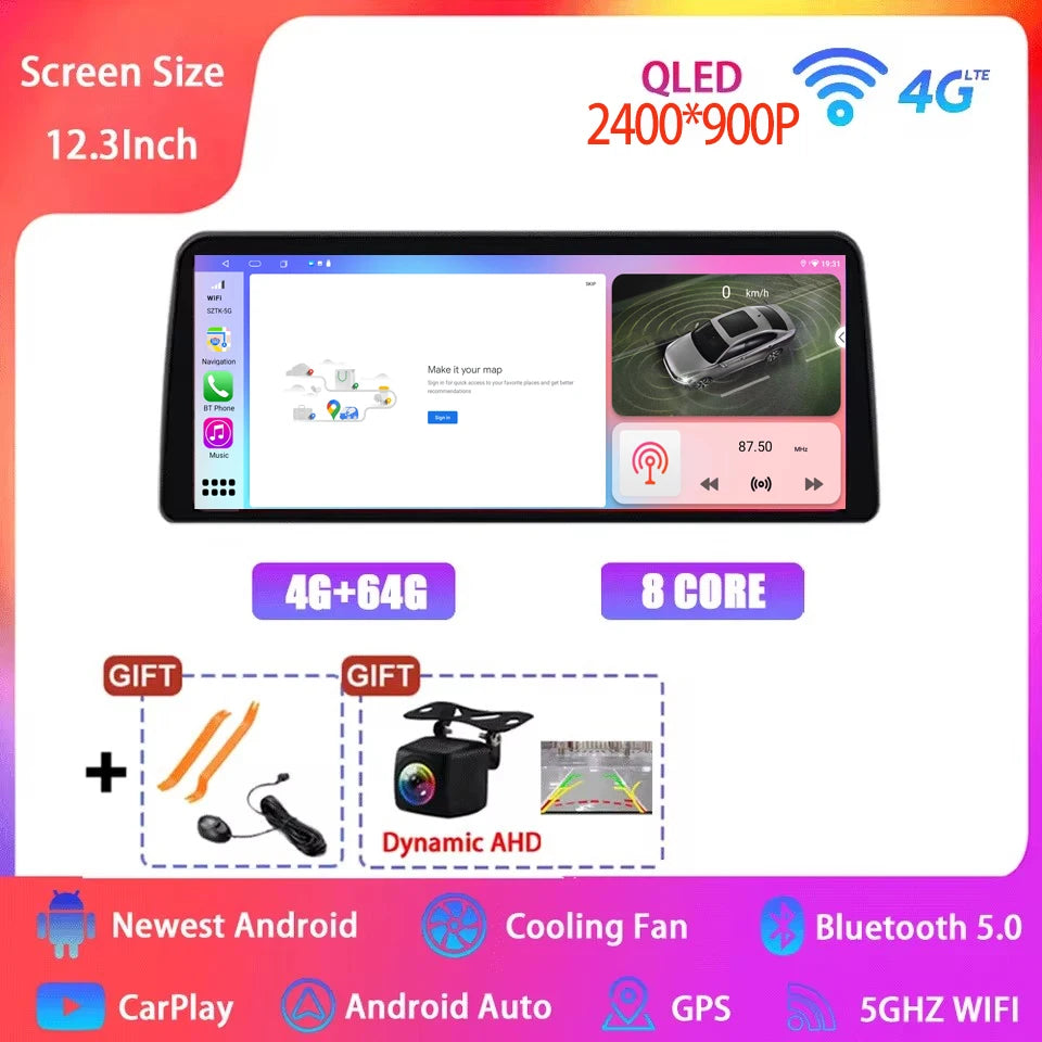 Honda CR-V 12.3" — QLED, Android 15, CarPlay