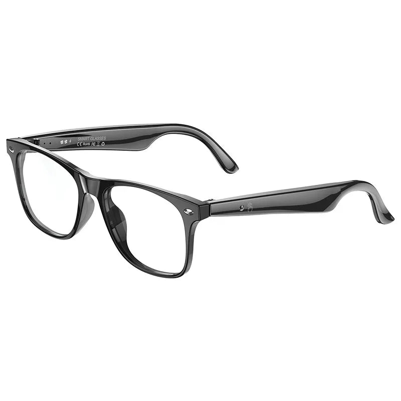 LIGE Smart Glasses – Kabelloses Bluetooth, integriertes Mikrofon, Touch-Steuerung & Übersetzung