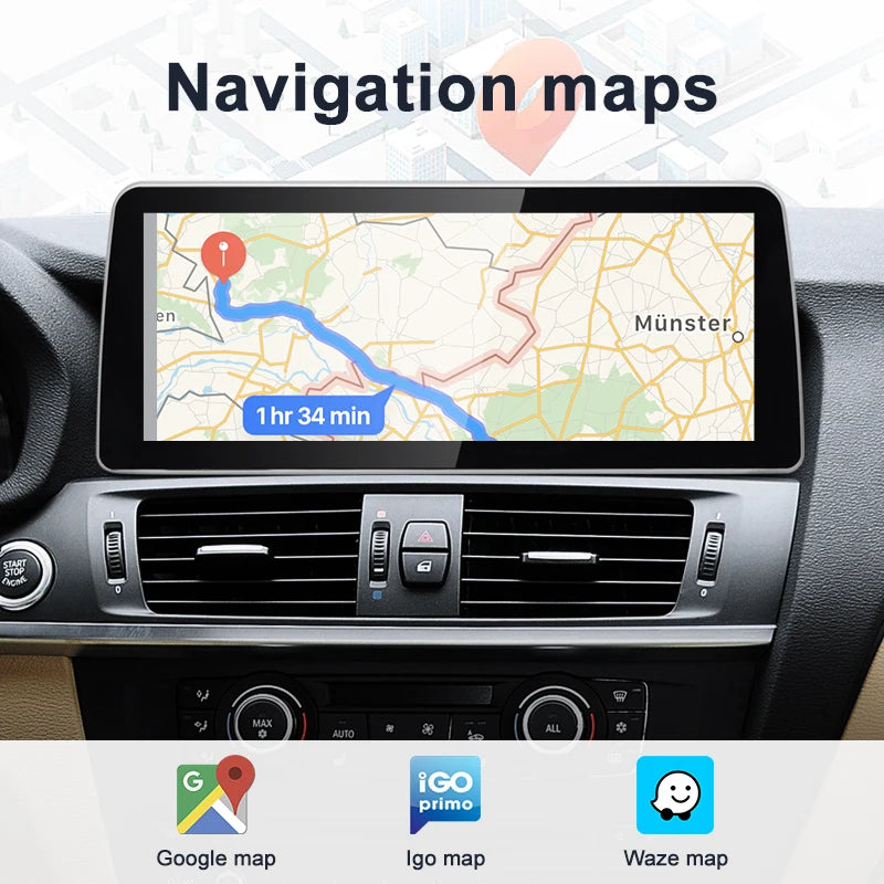 STWEI BMW X3/X4 — 12.3", Wireless CarPlay