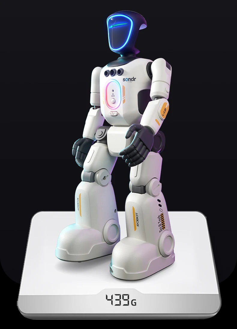 Intelligent RC Robot Programming Gesture Sensing Remote Controll Robots Smart Intelligent Dancing RC Robot Toy Gift for Kid R40