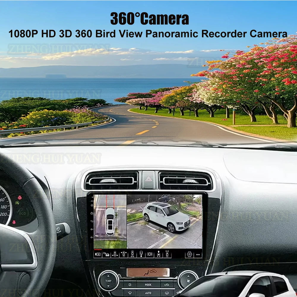 Mitsubishi Mirage Android 15 — GPS, Multimedia Screen