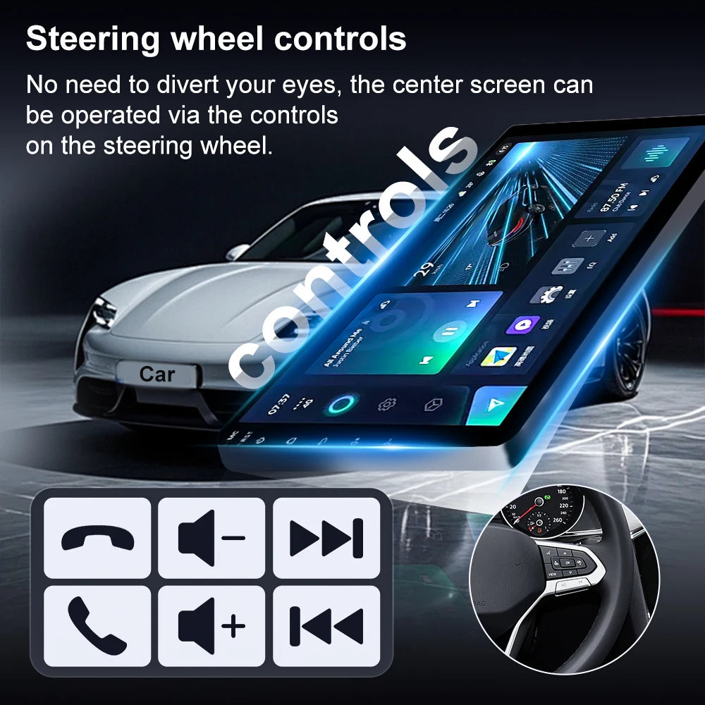 Fiat Bravo Android — 2K QLED, CarPlay, 4G