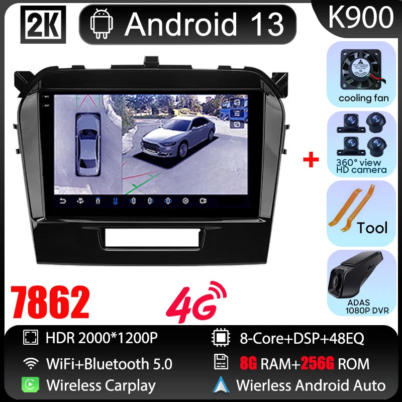 Suzuki Vitara — Android Car Radio, GPS, CarPlay